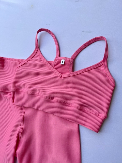 Top tirita miami rosa - comprar online