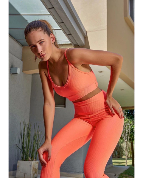 Top tirita miami naranja - comprar online
