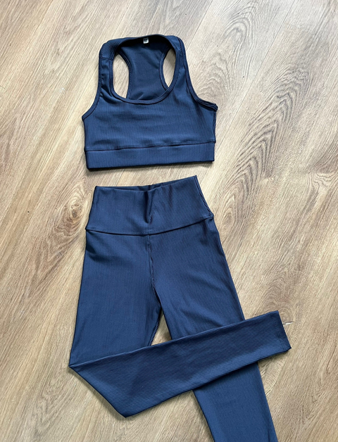 Calza miami azul marino - comprar online