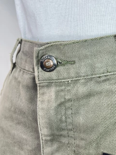 Calça Cargo Musgo - Ballyze - RECRIART BRECHO