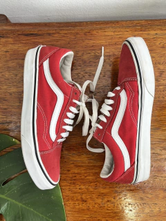 TÊNIS VANS OLD SKOOL VERMELHO na internet