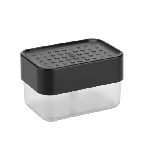 Dispenser Detergente Magic Limp Branco Preto