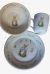 Imagem do Kit infantil prato sobremesa, caneca e bowl - coelhinho da Páscoa