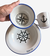 Kit infantil prato fundo, caneca e bowl - tema náutico - Flor de Primavera Porcelanas Personalizadas