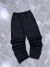 Calça Baggy Moletom - Preta