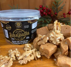 DOCE LEITE NOZES PEDAÇO BUBA 400g