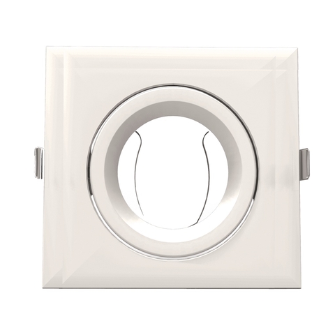 Spot Direcionavel Quadrado Luminatti De Embutir Mr11 5W