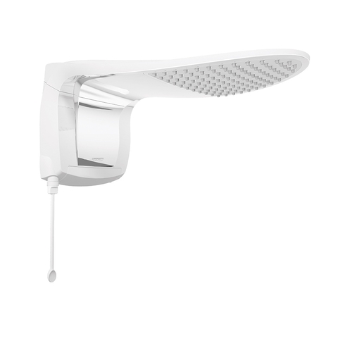 DUCHA LORENZETTI ACQUA WAVE ULTRA 5500W 127V BRANCO E CROMADO