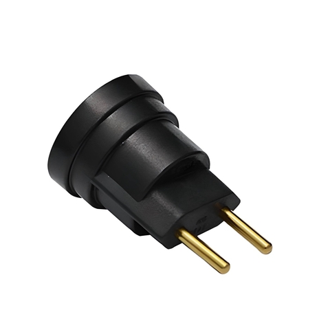 Bocal E27 Cerge Com Tomada 2 Pinos Preto