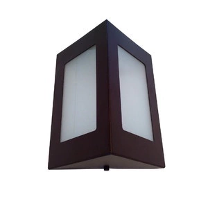 Arandela Metropolis Opl Triangular Cafe 1x E27