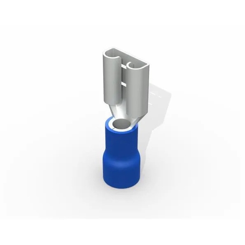 Terminal Femea Pre Isolado Decorlux 2,5mm 15A Azul