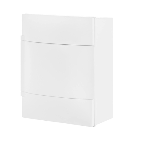 Quadro Sobrepor Eletromar 3/5 Disjuntores Branco Sem Barramento