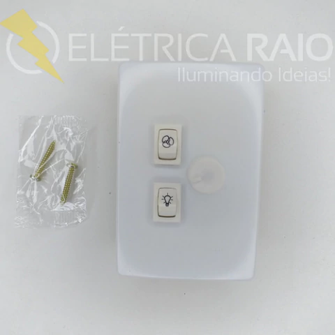 Dimmer Rotativo 4x2 1 Lampada Status Quo Habitat