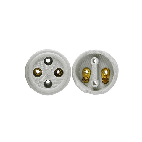 Tomada Femea 2 Polos Decorlux Porcelana 220V