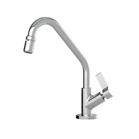 Torneira Bancada Cozinha Real C17 Cromada Com Arejador Movel