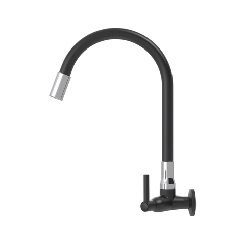Torneira Parede Cozinha Injet Flexivel C70 Preto