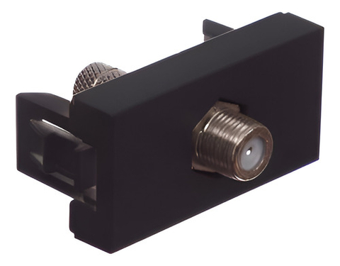 Modulo Tomada Antena TV Cabo Coaxial Grafite Schneider Orion
