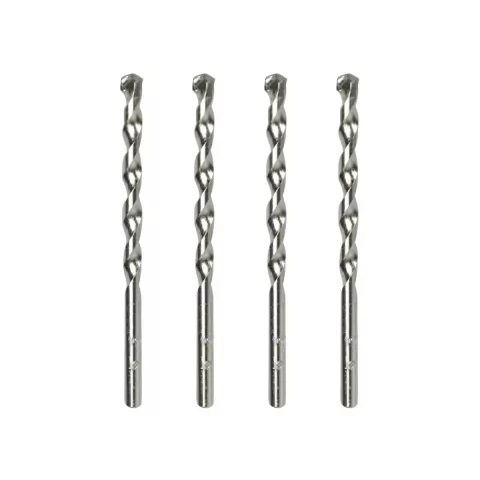 Kit 4 Broca Vídea Concreto 8x120mm