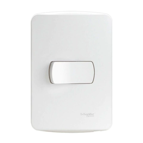 Conjunto Interruptor Simples 10A Schneider Miluz