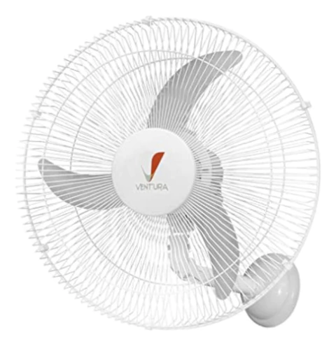 Ventilador de Parede Oscilante Ventidelta Ventura 60 cm Bivolt – Modelo Branco