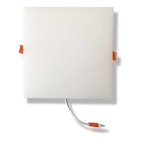 Painel LED Sem Borda Quadrado de Embutir Jortan 24W Bivolt 6500K