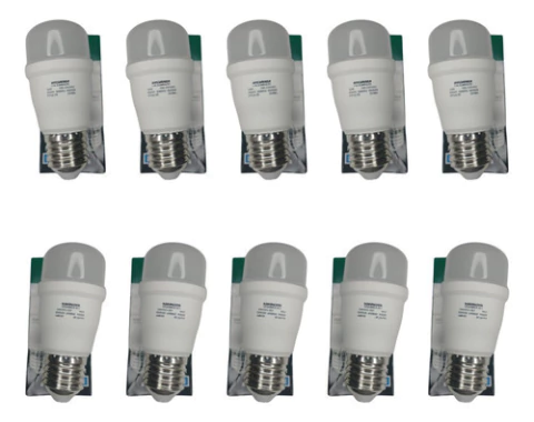 Kit 10 Lampada LED Compacta Sylvania E27 9W Bivolt 6500K
