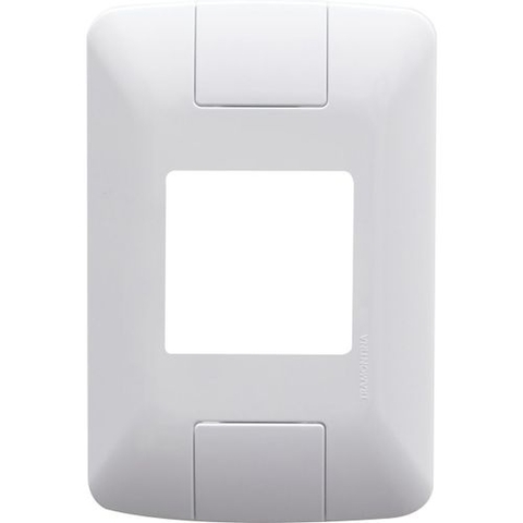 Placa 4X2 2 Modulos Tramontina Aria Branco