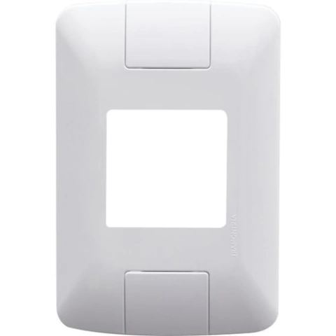 Placa 4X2 2 Modulos Tramontina Aria Branco