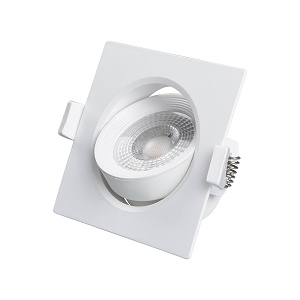 SPOT LED QUADRADO LORENZETTI 5W BIVOLT 3000K