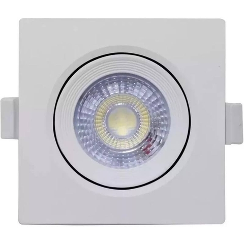 Spot Led Quadrado Rgled De Embutir 5w 6000k