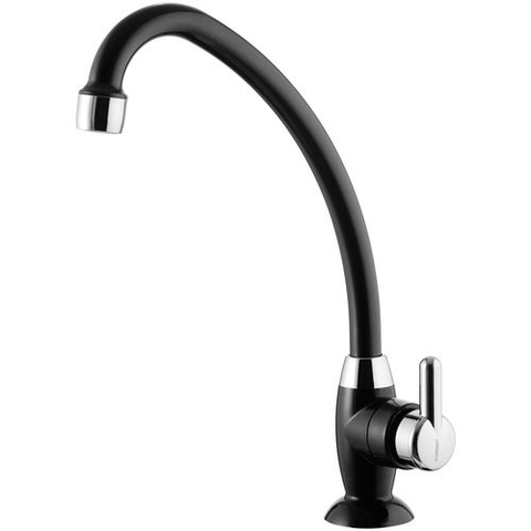 TORNEIRA MESA COZINHA LORENZETTI F31 PRETO/CROMADO