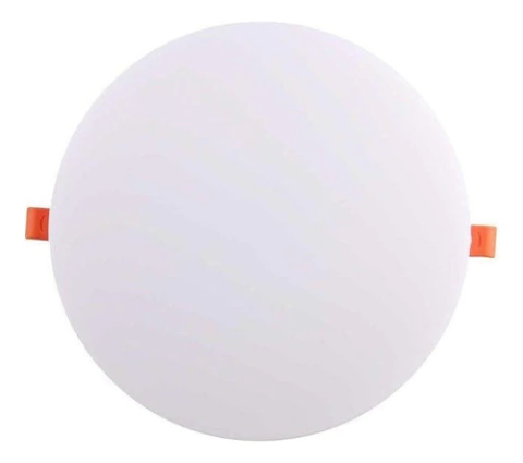Painel LED Sem Borda Redondo de Embutir Jortan 36W Bivolt 6500K