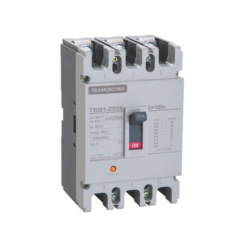 Disjuntor Caixa Moldada Tramontina 3X250A TRM1-250S