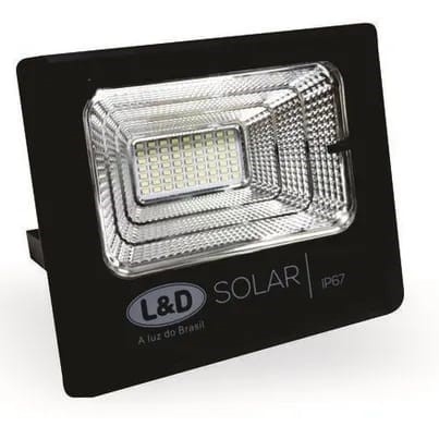 Refletor Solar Led LD IP66 30W 6500K Bivolt