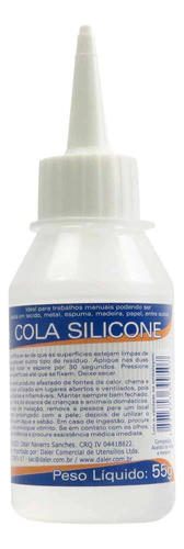 Cola Silicone Titanium 235g Transparente