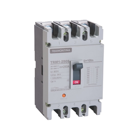 Disjuntor Caixa Moldada Tramontina 3X150A -TRM1-250S