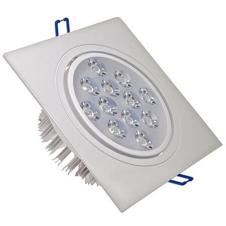 Spot Led Quadrado De Embutir Diamondlex 12w 6500k