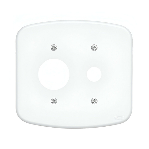 Placa 4x4 F58 Com Suporte Fame Blanc