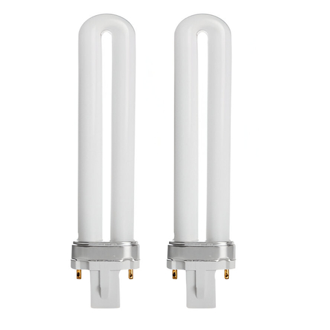 Kit 2 Lampada PL Compacta G23 2 Pinos 9W 6400K