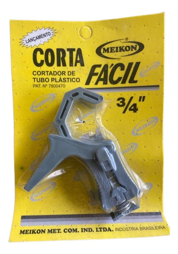 Cortador De Tubo Plastico Meikon 3/4