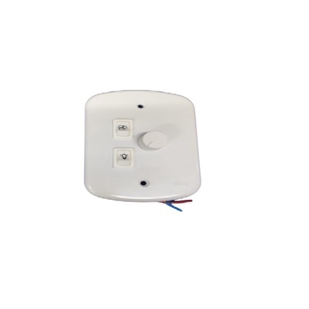 Dimmer Rotativo 4x2 1 Lampada Status Quo Blanc