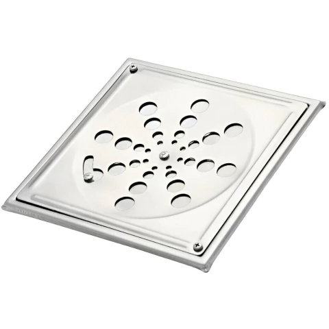 Grelha Bellenoxx Quadrado 15X15 Inox