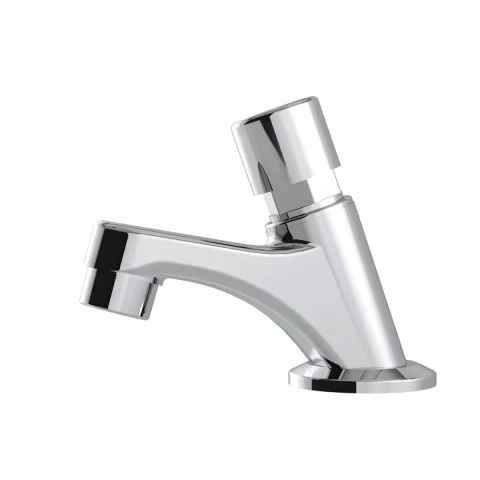 Torneira Lavatorio Bancada Metal Real Automatica Junior Cromado