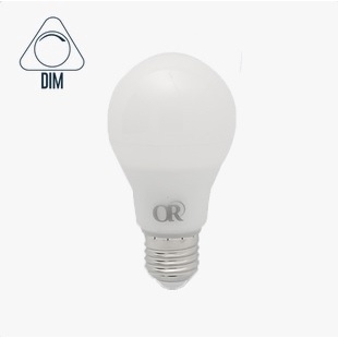 Lampada Led Bulbo A60 Dimerizavel OR 9W 3000K