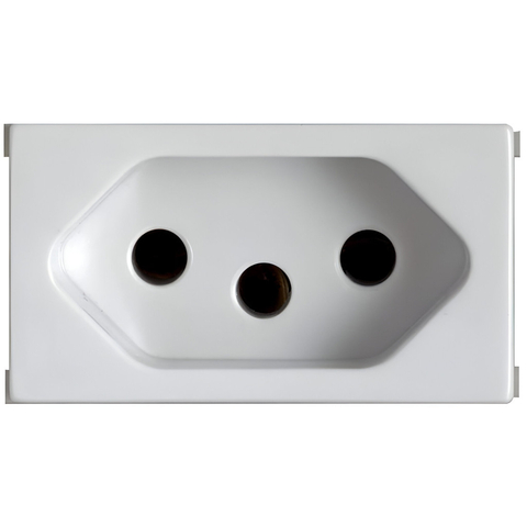 Modulo Tomada 10A 3 Pinos Soprano Siemens Ilus