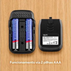 Imagem do Oxímetro de Dedo Profissional Preto com Curva HC261 - Multilaser