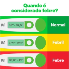 Imagem do Termômetro Clínico Digital Branco HC222 - Multilaser