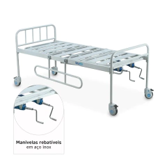 Imagem do Cama Hospitalar 2 Movimentos DX2 até 180kg - Dellamed
