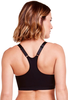 Sutiã Modelador Sustentação Nadador Abertura Frontal Preto - Plié - comprar online