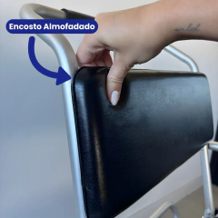 Imagem do Cadeira de Banho Chicago Alumínio Até 100Kg - Supermedy
